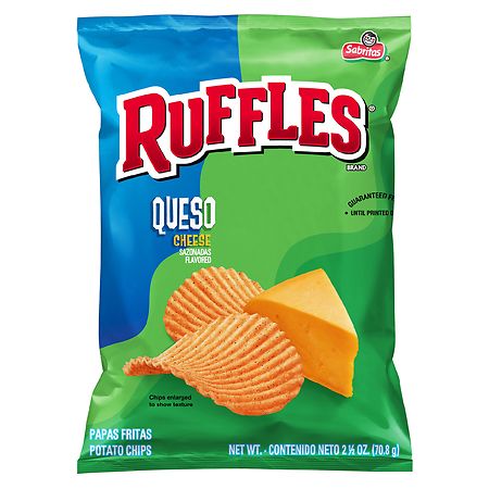 Ruffles Potato Chips Queso