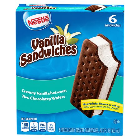 Nestle Vanilla Sandwiches