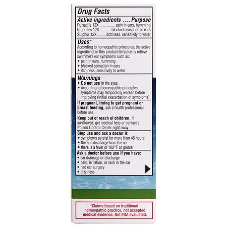 Similasan Swimmers Ear Relief Drops, Homeopathic
