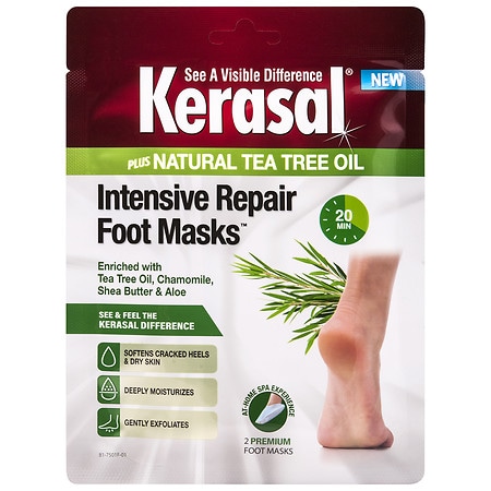 Kerasal Intensive Repair Foot Mask for Cracked Heels and Dry Feet