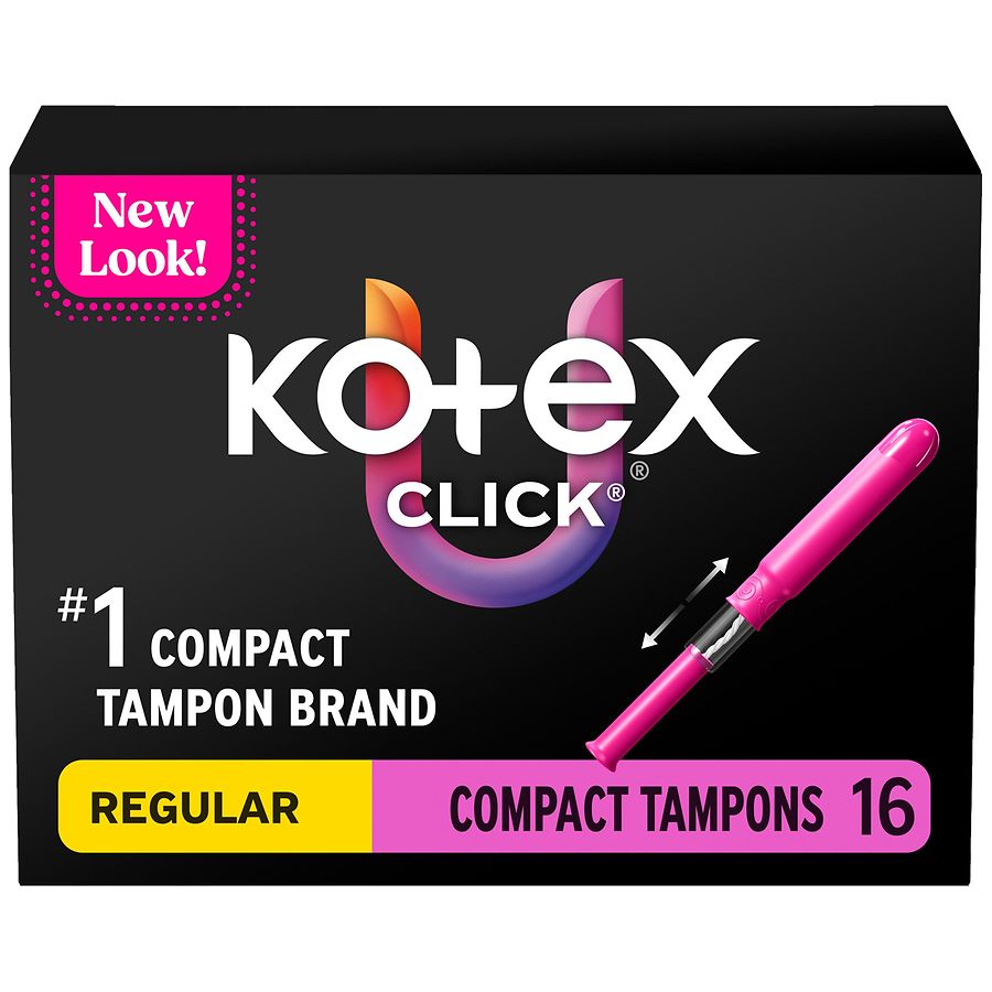 U by Kotex Compact Tampons, Regular Unscented
