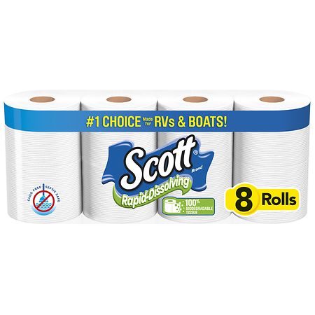 Scott Rapid-Dissolving Toilet Paper | Walgreens