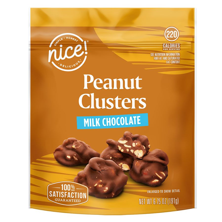 Nice! Peanut Clusters Milk Chocolate6.75oz, Size: One Size