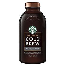 Starbucks Cold Brew Black Unsweetened Coffee