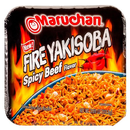 Maruchan Fire Yakisoba Spicy Beef