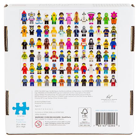 galning Bekostning bag Chronicle Books LEGO Minifigure Puzzle | Walgreens