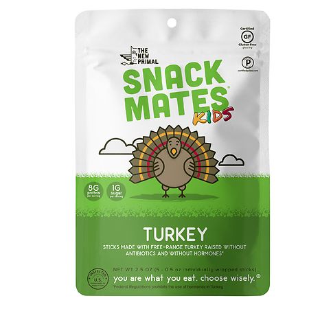 The New Primal Snack Mates Kids Turkey Sticks