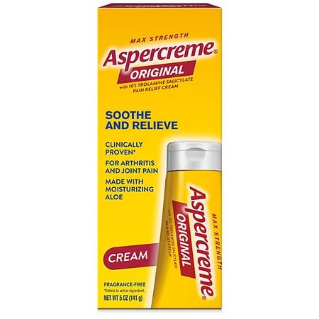 Aspercreme Maximum Strength Pain Relieving Cream Fragrance Free