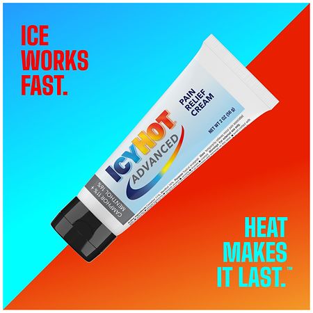 Icy Hot Advanced Muscle & Joint Pain Relief Cream