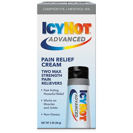 Icy Hot Advanced Muscle & Joint Pain Relief Cream