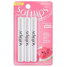 Softlips Daily Lip Moisturizer for Dry Lips, SPF 20 Watermelon | Walgreens