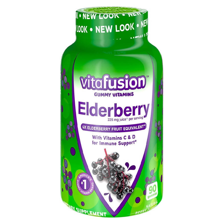 Vitafusion Elderberry Gummy Vitamins | Walgreens