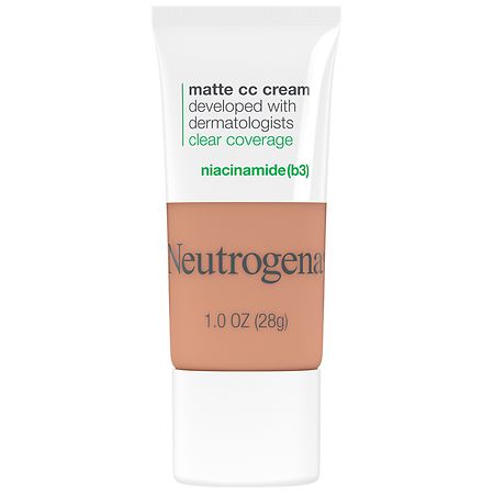 Neutrogena Clear Coverage Flawless Matte CC Cream Fragrance-Free - 1.0 oz