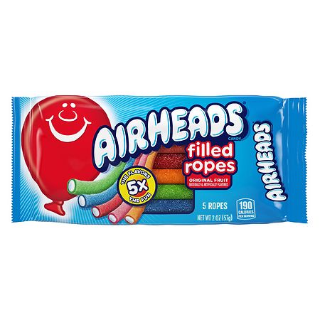 Airheads Fruit Flavored Filled Ropes