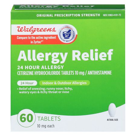 Walgreens Allergy Relief Tablets