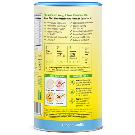 Almased Low-Glycemic High-Protein Diet and Meal Replacement Plan