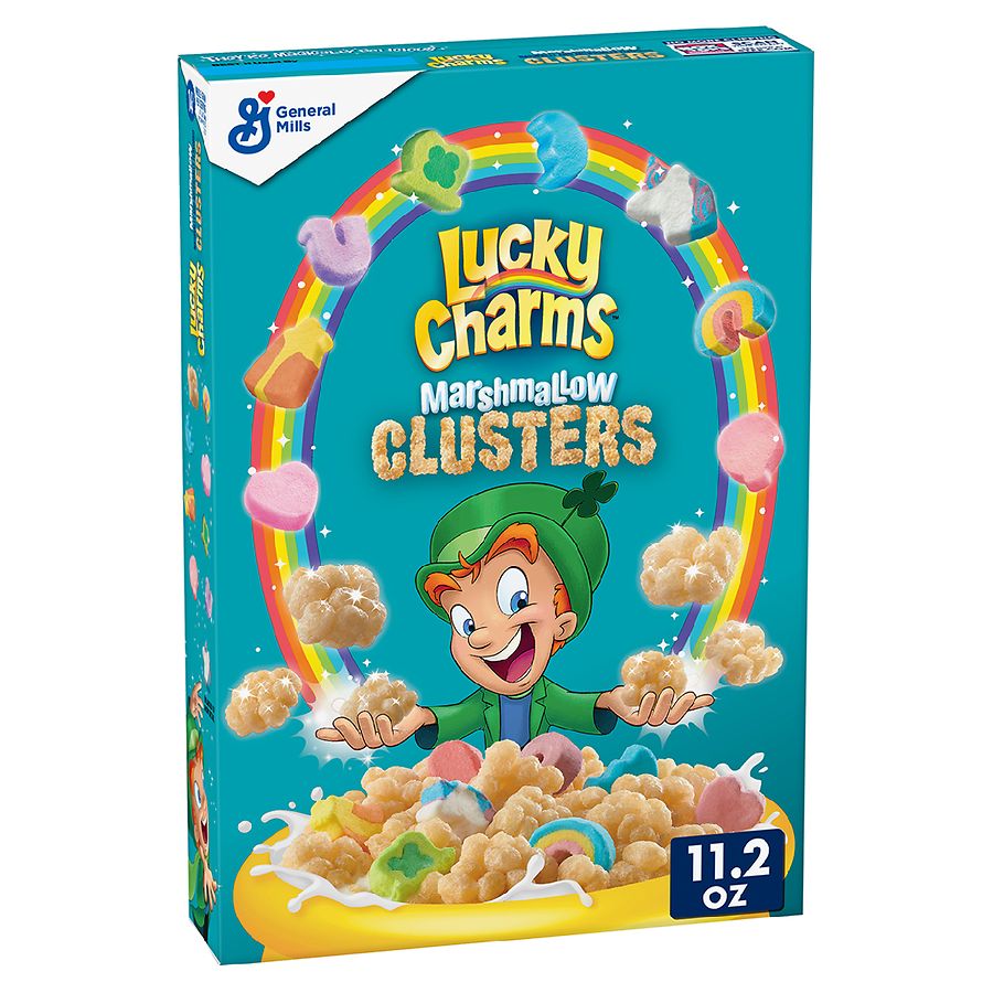 Lucky Charms Crispy Rice Cluster Marshmallow Cereal