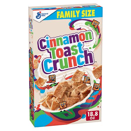 Cinnamon Toast Crunch Cereal, Family Size