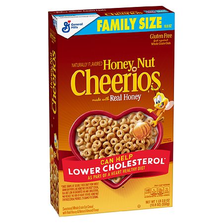 Cheerios Honey Nut Cereal Family Size