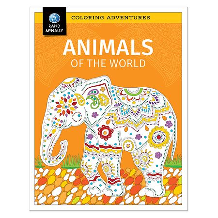 Rand McNally Coloring Adventures Animals of the World