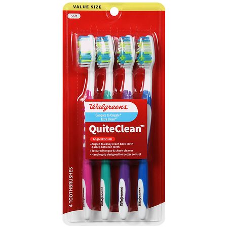 Walgreens QuiteClean Toothbrushes Soft