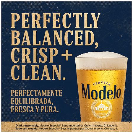 Modelo Especial Mexican Lager Beer, 24 Pack, 12 Fl Oz Cans,, 46% OFF