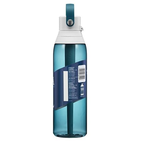 Brita Insulated Filtered Water Bottle with Straw, Reusable, BPA Free Plastic, Night Sky, 26 Ounce
