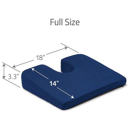 Walgreens Compressed Coccyx Cushion Pillow Blue – Soft Foam