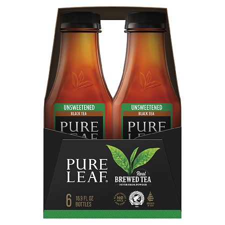 Pure Leaf Real Brewed Tea Unsweetened Black Tea