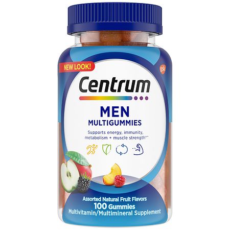 Centrum Men Multivitamin & Multimineral Gummies Assorted Fruit