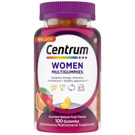 Centrum Women Multivitamin & Multimineral Gummies Assorted Fruit