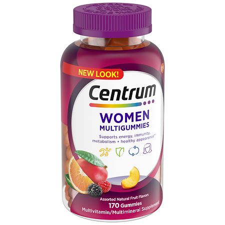 Centrum Women Multivitamin & Multimineral Gummies Assorted Fruit