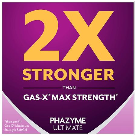 Phazyme Ultimate Gas Bloating Relief Works In Minutes 500, 55% OFF