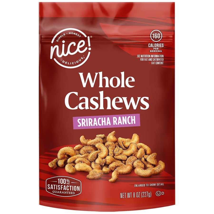 Nice! Whole Cashews Sriracha Ranch