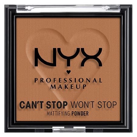 Professional Pressed Can\'t Won\'t Powder, Stop Mattifying Mocha Walgreens Makeup NYX Stop |