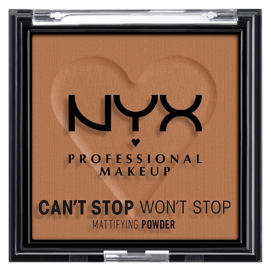 Professional Powder, NYX Stop Mocha Won\'t | Can\'t Stop Pressed Mattifying Makeup Walgreens