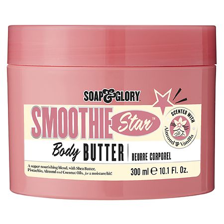 Soap & Glory Smoothie Star Body Butter Pistachio, Almond and Sweet Vanilla Fragrance