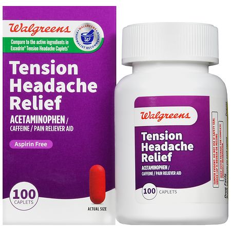 Walgreens Tension Headache Relief Caplets
