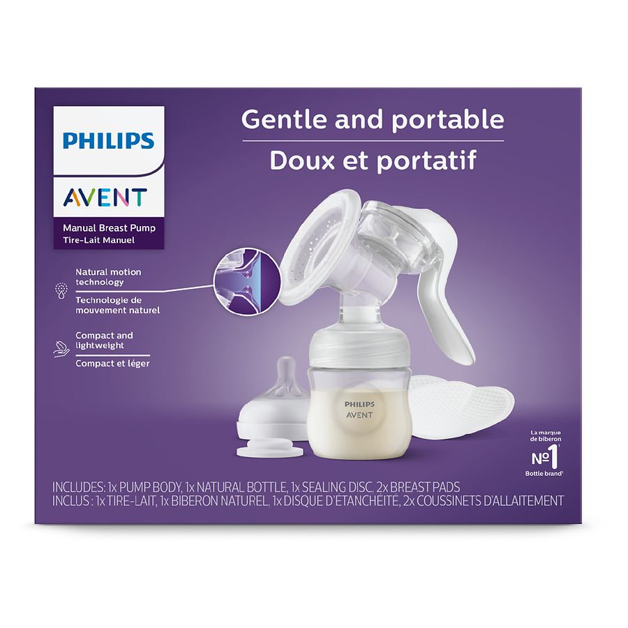 vandaag Verstelbaar Automatisch Philips Avent Manual Breast Pump Clear | Walgreens