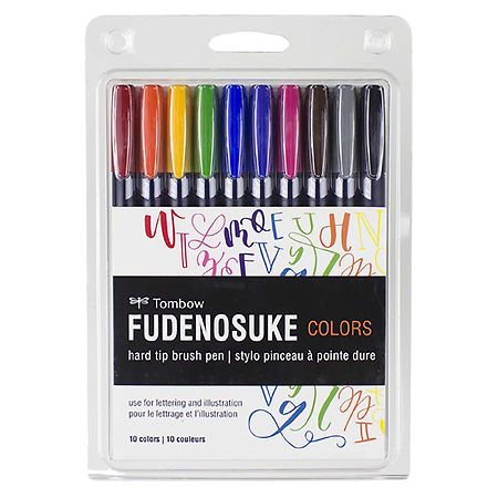 Tombow Fudenosuke Colors