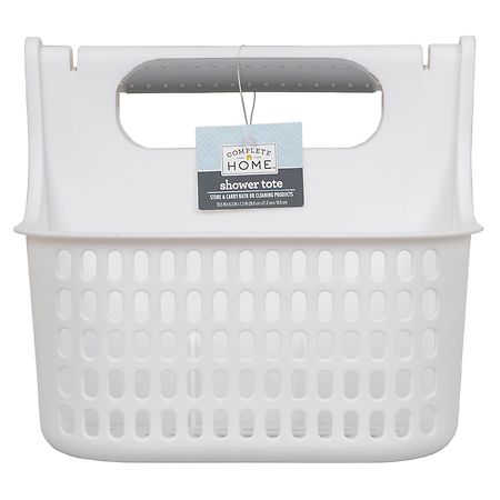 Complete Home Shower / Cleaning Tote White