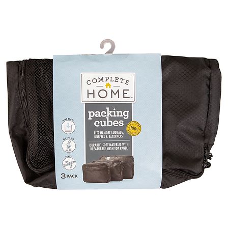 Complete Home Packing Cubes Black