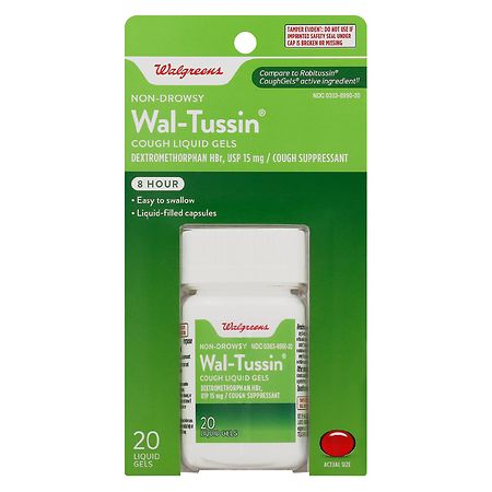 Walgreens Wal-Tussin Cough Liquid Gels