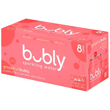 Bubly Unsweetened Sparkling Water