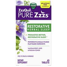 ZzzQuil Restorative Herbal Sleep Aid | Walgreens