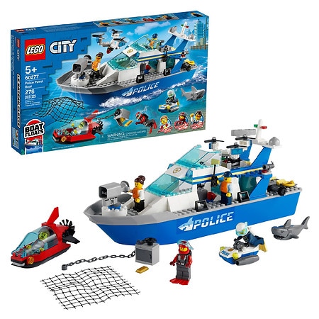 Lego Police Patrol Boat 60277