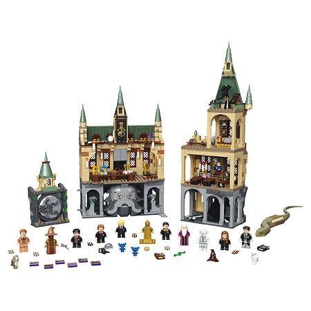 Every 2001, 2002 LEGO Harry Potter Set = Huge LEGO Hogwarts! 