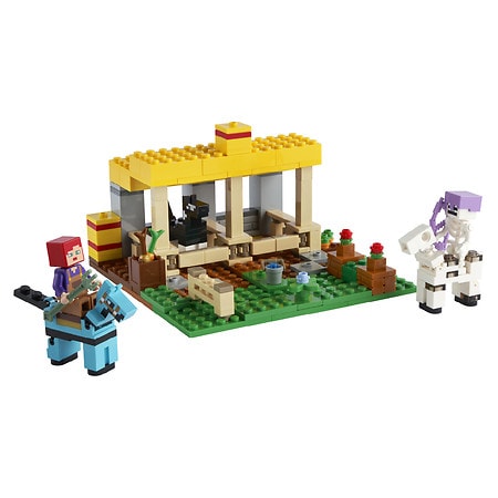 sjælden skrædder Forenkle Lego Minecraft The Horse Stable 21171 241 pieces Multi-Color | Walgreens