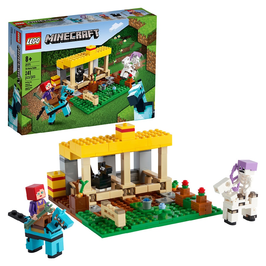 Lego Minecraft Horse 21171 241 pieces Multi-Color Walgreens