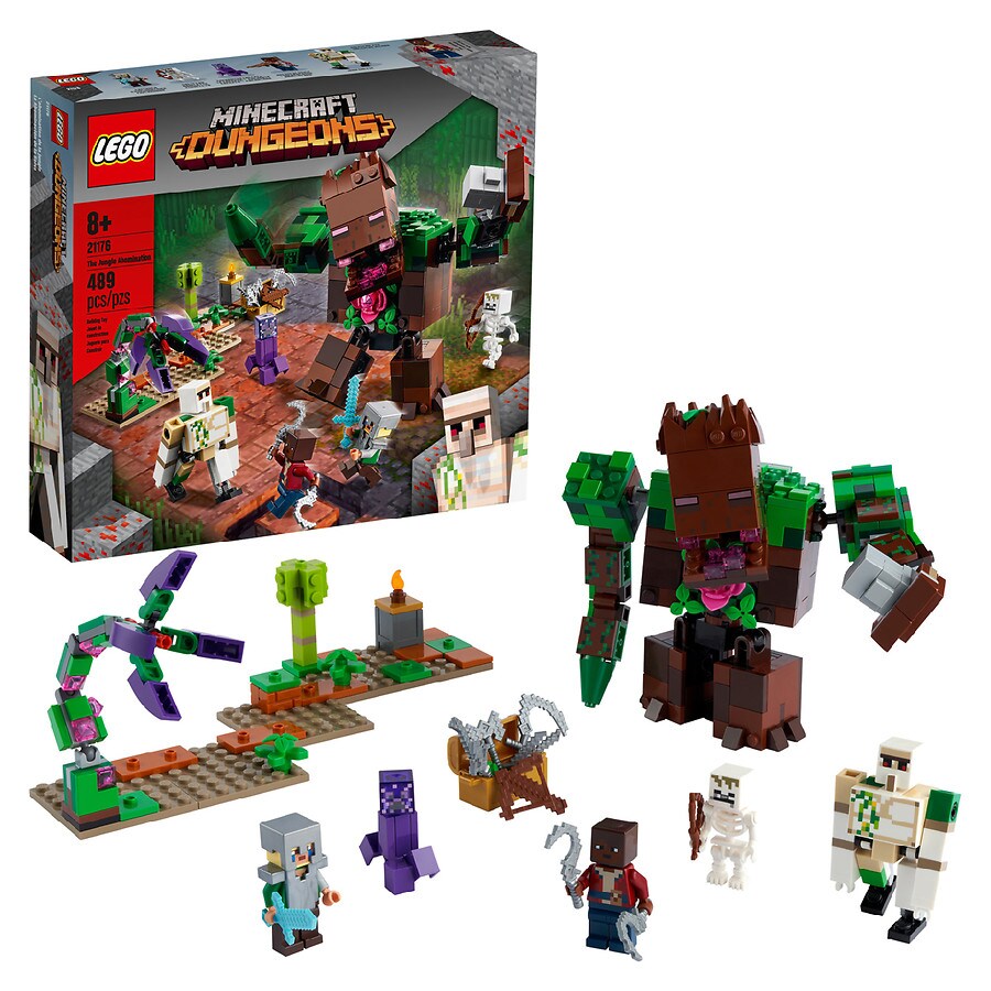 Lego Minecraft The Jungle Abomination 21176 pieces Multi-Color | Walgreens